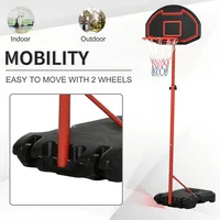 Portable Basketball Stand Hoop System
