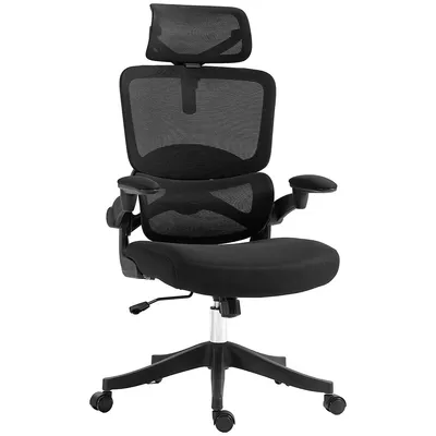 Mesh Office Chair With Ergonomic Features, Desk Chair