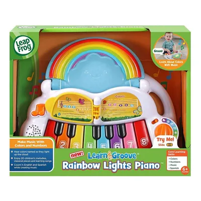 Leapfrog Learn And Groove Rainbow Lights Piano