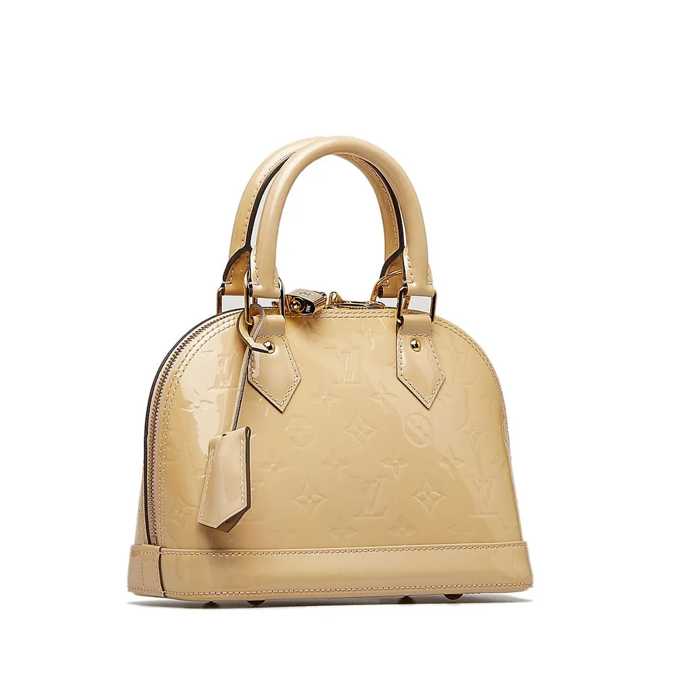 Louis Vuitton - Alma BB - Gold Monogram Vernis - Pre Loved