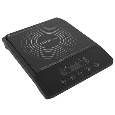 1800w Portable Induction Cooker Digital Countertop Burner Cooktop With 9 Temperature And Power Setting , Timer Function And Overheat Protection