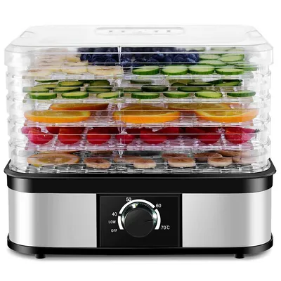 Brentwood FD-1026BK 5-Tray Food Dehydrator with Auto Shut Off, Black -  Brentwood Appliances