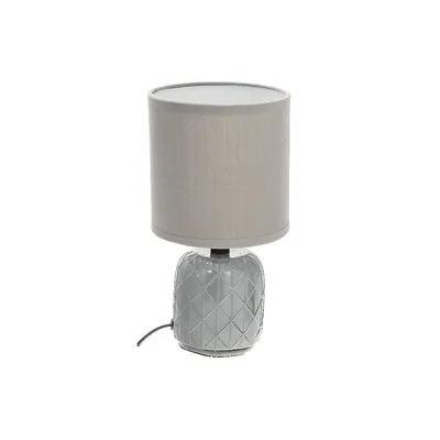 Ceramic Table Lamp With Shade (tetra)