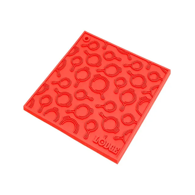 Lodge Trivet, Silicone, Square, 7 Inch