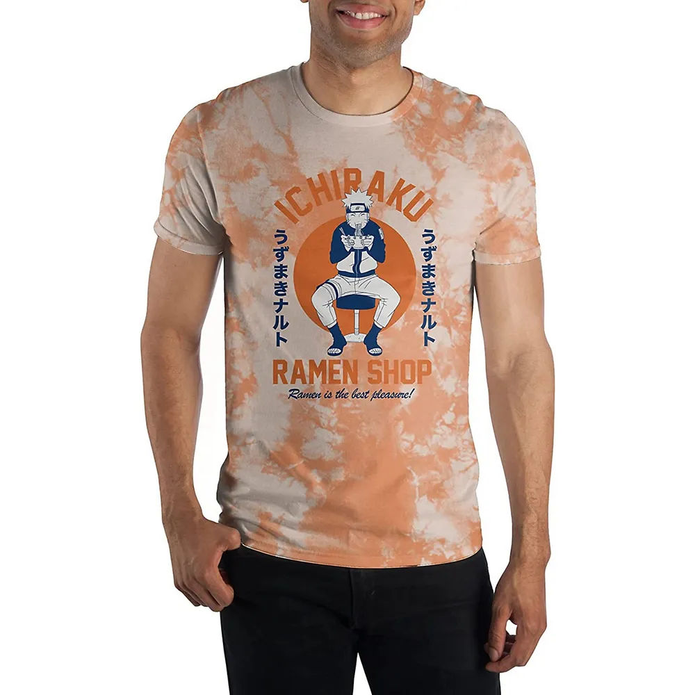 Naruto Tie Dye Ichiraku Ramen Shop T-shirt