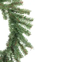 Green Mini Pine Artificial Christmas Wreath - 10-inch, Unlit