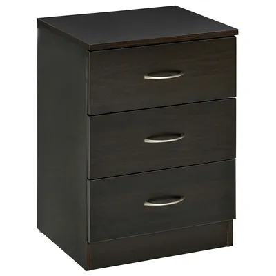Nightstand With 3 Drawers And Storage Stand
