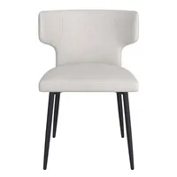 Olis Side Chair Fabric Beige - Set Of 2