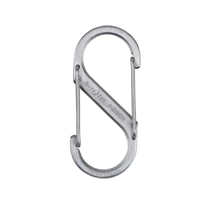 S-biner Dual Caribiner - Stainless - 2 Pack