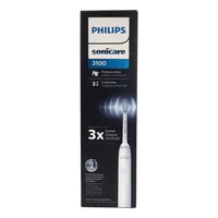 Sonicare 3100 Rechargeable Electric Toothbrush, White Hx3681/03