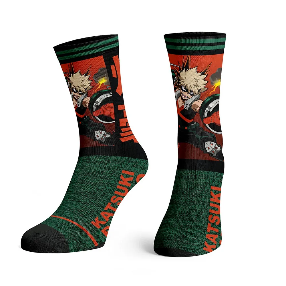 My Hero Academia Bakugo Mens Crew Socks