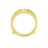 Enhancer Ring With 1/2 Carat Tw Of Diamonds In 14kt Yellow Gold