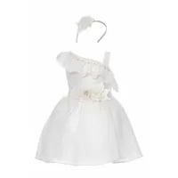 Little Girls Occasion Dress With Hairband