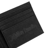 Jujutsu Kaisen High School Crest Character Montage Faux Leather Bifold Wallet