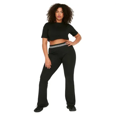 Lux High-waisted Colorblock Leggings (plus Size)