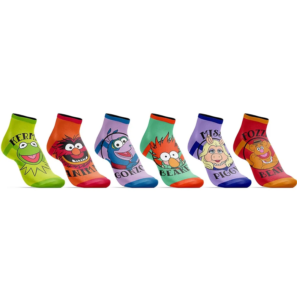 Bioworld Squishmallows Characters 5 Pack Womens Juniors Ankle Socks