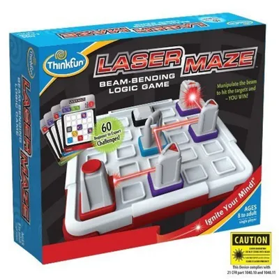 Laser Maze Educational Logic Puzzle Game