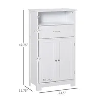 Bathroom Storage Cabinet With Adjustable Shelf