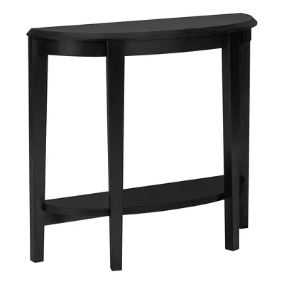 Accent Table 36"l Black Hall Console