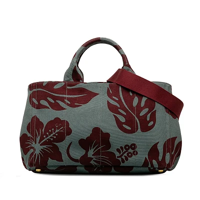 Pre-loved Printed Canapa Satchel