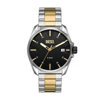 Men's Ms9 Three-hand Date, Two-tone Stainless Steel Watch