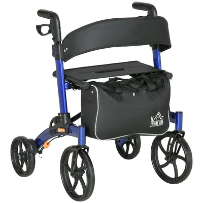 Rollator Walker W/adjustable Handle Height