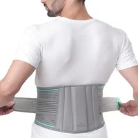 Back Support Belt - Waist Lumbar Lower Brace With Adjustable Straps