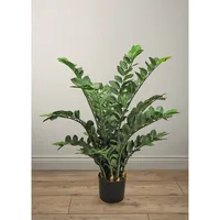 Faux Botanical Zamio In Green 39.5 In. Height