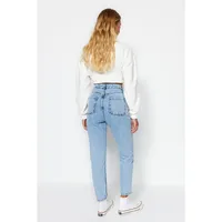 Women Young High Waist Skinny Fit Jeans