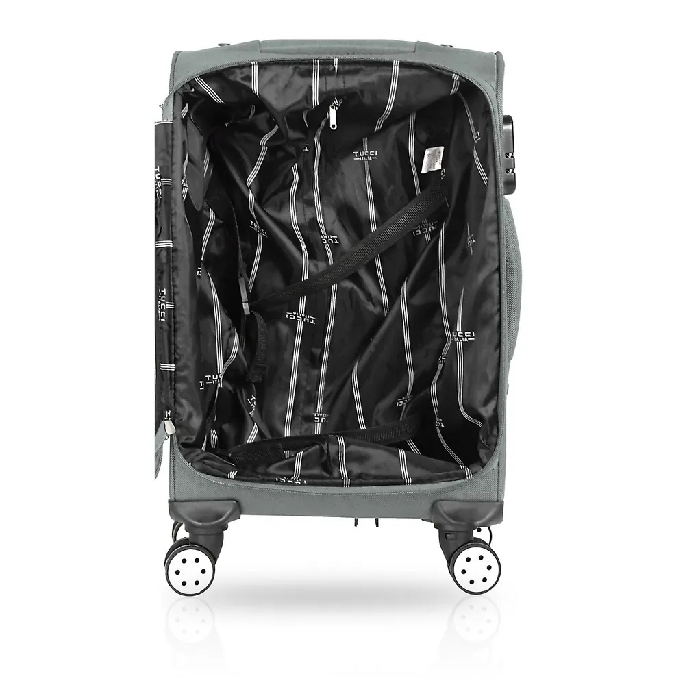 TUCCI Italy TRIPLETTA 3 PC (20, 26, 30) Softside Travel