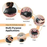 Shiatsu Neck Back Shoulder Massager W/ Heat Deep Tissue 3d-kneading