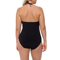 St Barths High Neck One Piece D Cup Swimsuit