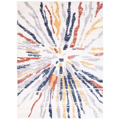 Morocco Sunburst Abstract Indoor Area Rug