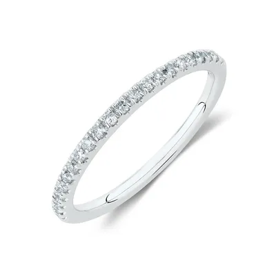 Wedding Band With / Carat Tw Of Diamonds In 14kt Gold