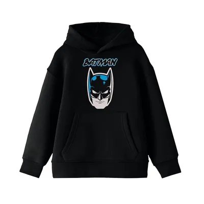 Dc Comics Batman Classic Costume Black Kids Hoodie Sweater