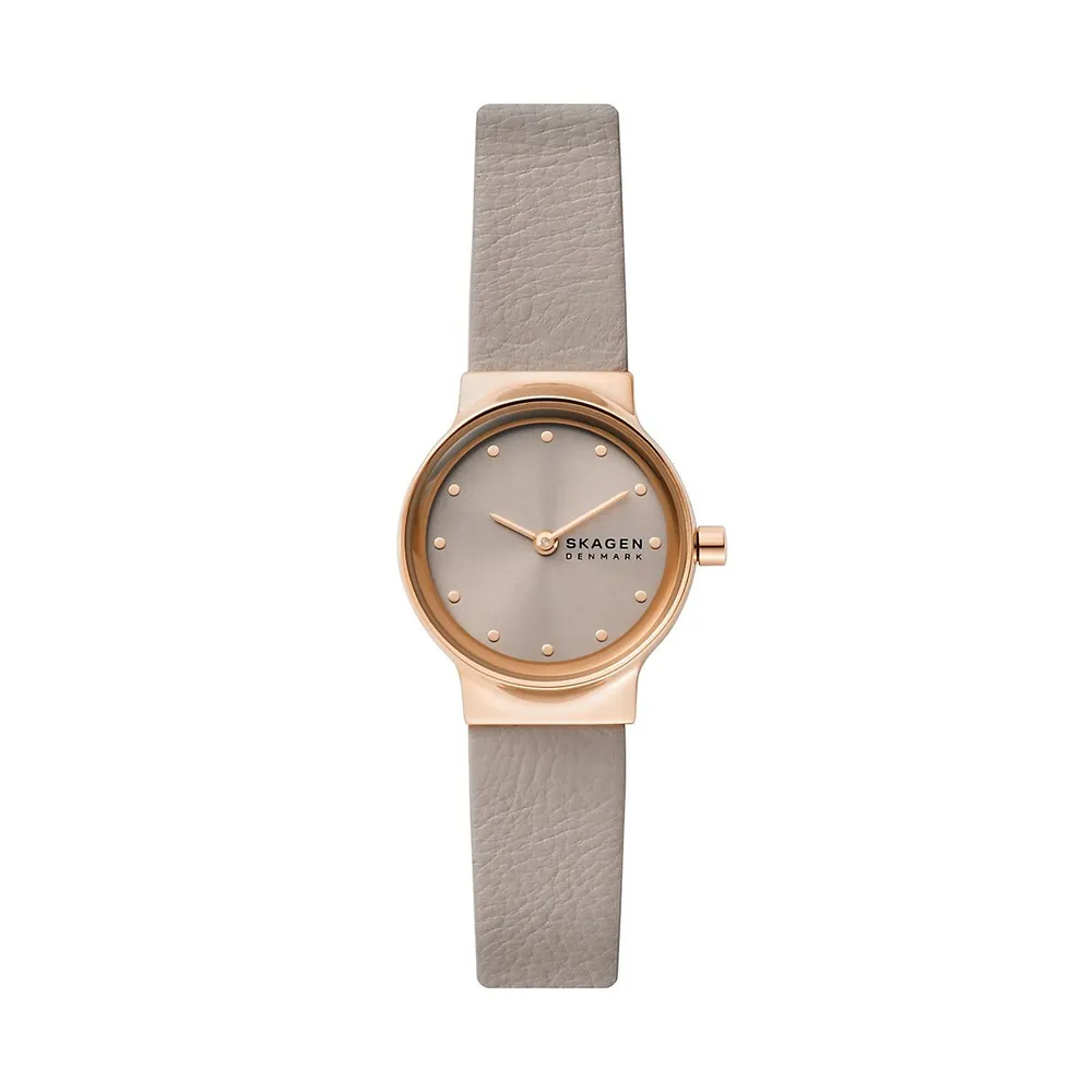 Women's Freja Lille Two-hand, Rose Gold-tone Stainless Steel Watch