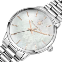 Royale 36mm Quartz Stainless Steel Watch In Silver/silver