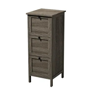 Cabinet With 3 Drawers In Mdf 13" X 11.4" X 31.9