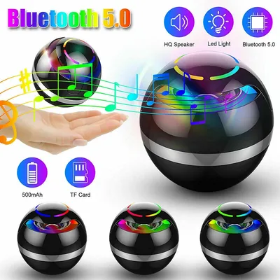 Bluetooth Speaker, Alarm Clock Bluetooth Speaker MP3 Player USB/TF/FM Radio