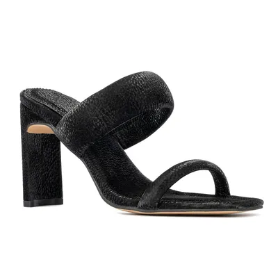 Women's Sanica Puffy Strap Heeled Sandal