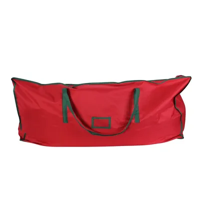 43" Red And Green Multipurpose Christmas Storage Bag