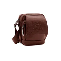 Leather Traveler Compact Crossbody Bag