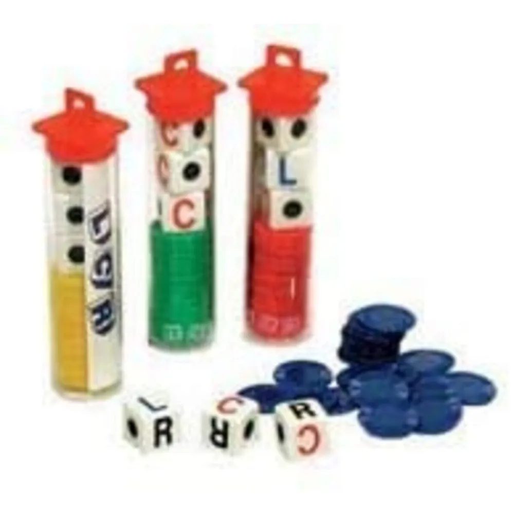 Spin Master Games Left Center Right Tin Dice Game