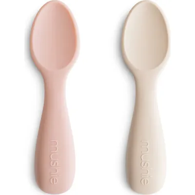 2-pack Silicone Toddler Starter Spoons