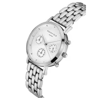 Ladies The Gabby Silver Chronograph Watch NWG-N92