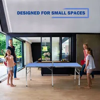 60'' Portable Table Tennis Ping Pong Folding Table W/accessories Indoor Game