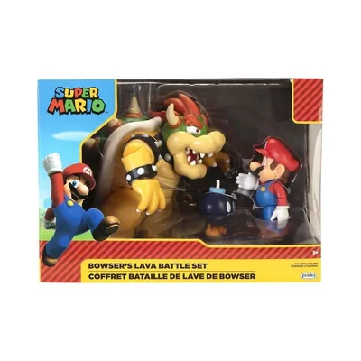 World Of Nintendo Mario Vs. Bowser Diorama Gift Set