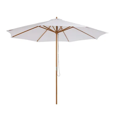 10x8.2' Round Market Patio Umbrella