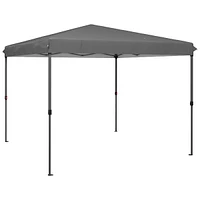 10x10 Adjustable Pop Up Canopy W/ 1-button Push Carry Bag