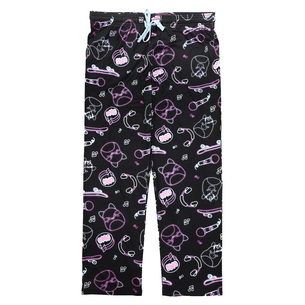 Squishmallows Skateboard Space Women Pajama Pants